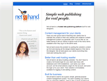 Tablet Screenshot of net-at-hand.com